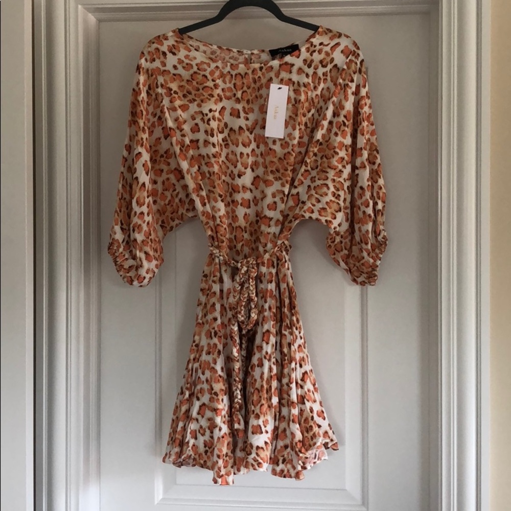 VICI Leopard Rope Tie Dress